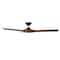 Modern Forms Torque 3-Blade Smart Ceiling Fan 58in Matte Black/Koa with Remote Control, 3 Blades, 120 V, 58 in W FR-W2204-58 - alternate 3